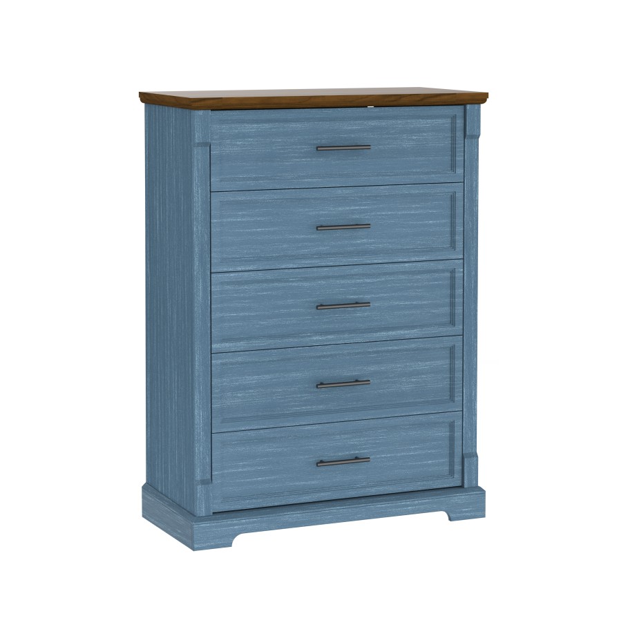 Bleuwharf 5 Drawer Cabinet
